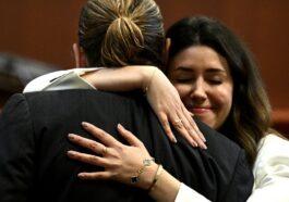 Johnny Depp and Camille Vasquez