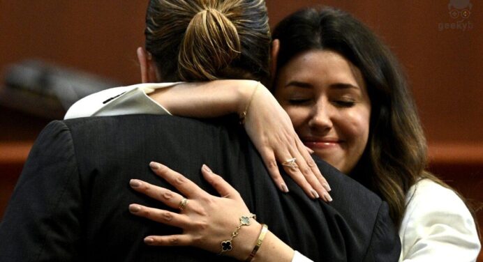 Body language of Camille Vasquez, Johnny Depp’s lawyer, reveals how she feels about him