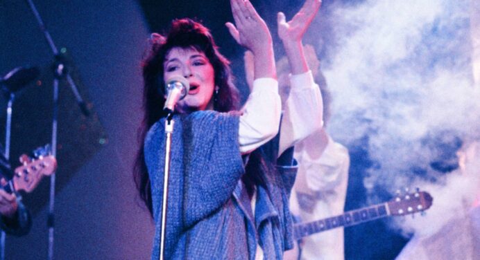 Kate Bush discusses Running Up That Hill and Stranger Things in an exclusive interview.