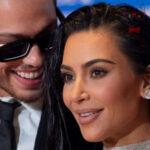 Kim Kardashian with Pete Davidson