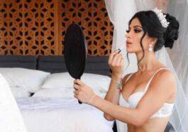 Kimberly Flores turns into a human Barbie at her surprise birthday party