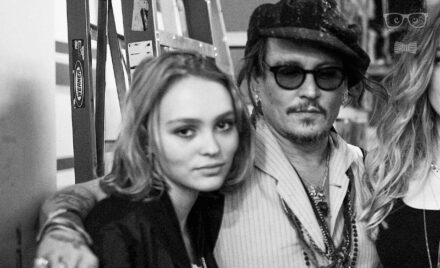 Lily Rose Depp the eldest daughter of Johnny Depp dedicated a message to her father scaled