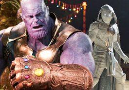 Moon Knight and Thanos snap