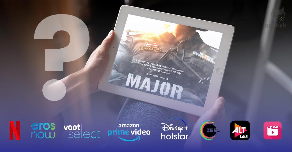 Where can I watch movie Major 2