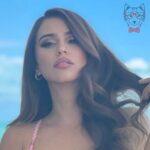 Yanet Garcia wears a transparent dress and raises the temperature from the beach