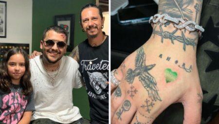 Christian Nodal: This is how the tattoo with which he replaced Belinda's eyes on his chest looks | PHOTO Christian Nodal: This is how the tattoo with which he replaced Belinda's eyes on his chest looks | PHOTO