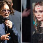Lily Rose Depp And Johnny Depp Trial
