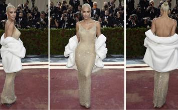 monroe vestido kim kardashian ap