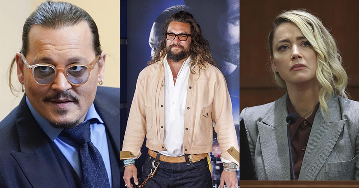 Jason Momoa expresses his support for Johnny Depp after winning the trial against Amber Heard