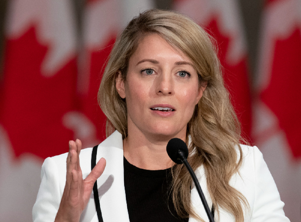 Canada does not rule out sending more soldiers to Europe Melanie Joly
