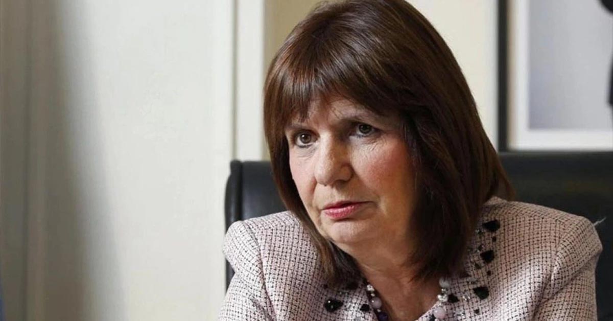 Patricia Bullrich anticipated what she will do on the first day if she is elected president