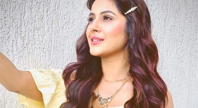 Shehnaaz Gill was caught on camera shielding her face from paparazzi at the airport