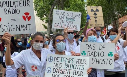 Strike at the Purpan hospital in Toulouse