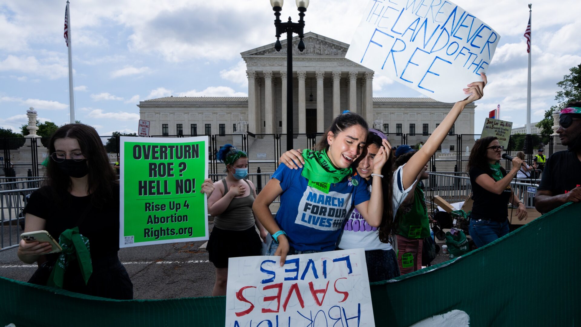 Supreme Court reverses decision allowing abortion in the United States