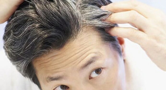 Is it true that gray hair is linked to an increased risk of heart problems in men?