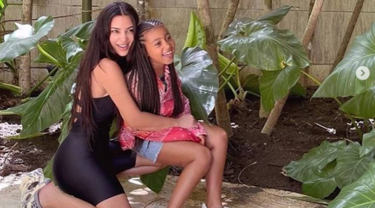 kim kardashian with north west 1