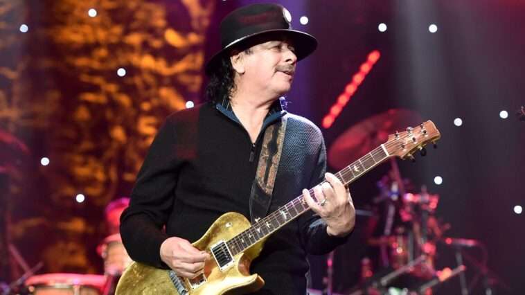 Carlos Santana postpones his next six concerts after fainting on stage Carlos Santana 1