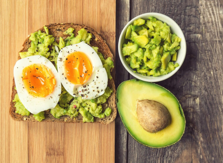 soft boiled egg avocado toast 1