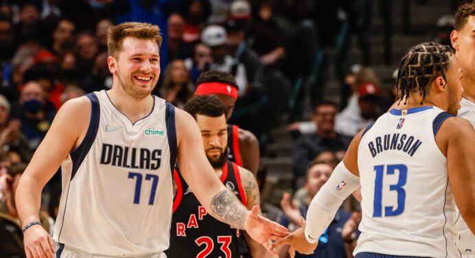 Mavericks win despite allowing 34 points to Doncic, who also had a hand in their team’s defensive effort. Heat