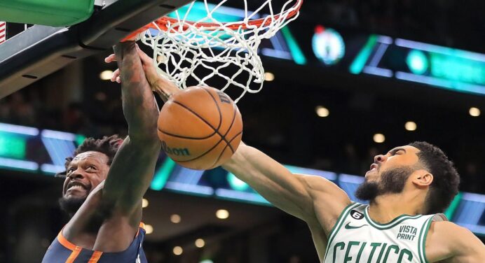 Knicks Grind Out Overtime Victory Over Celtics