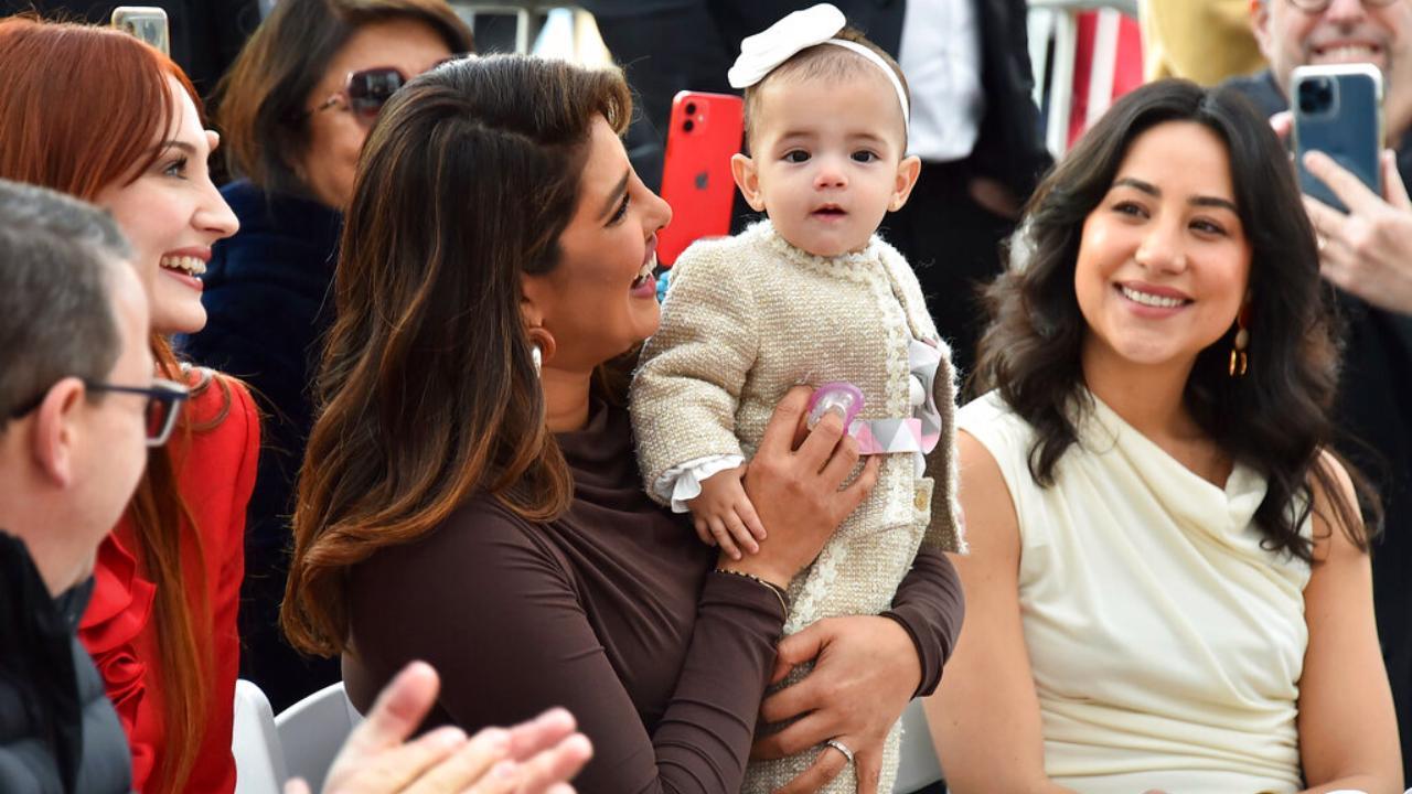 Fans claim that Priyanka Chopra's daughter Malti Marie looks like Nick Jonas when she finally reveals her face Priyanka Chopra
