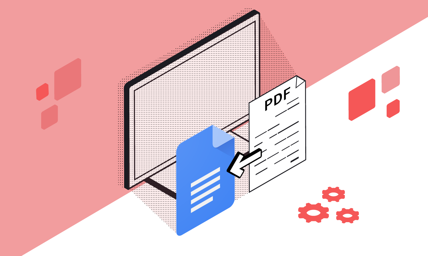 How to Convert PDF Files to Word Using Google Drive pdf image